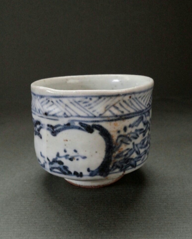 染付 豊増一雄 | ぐい呑み考 by 篤丸