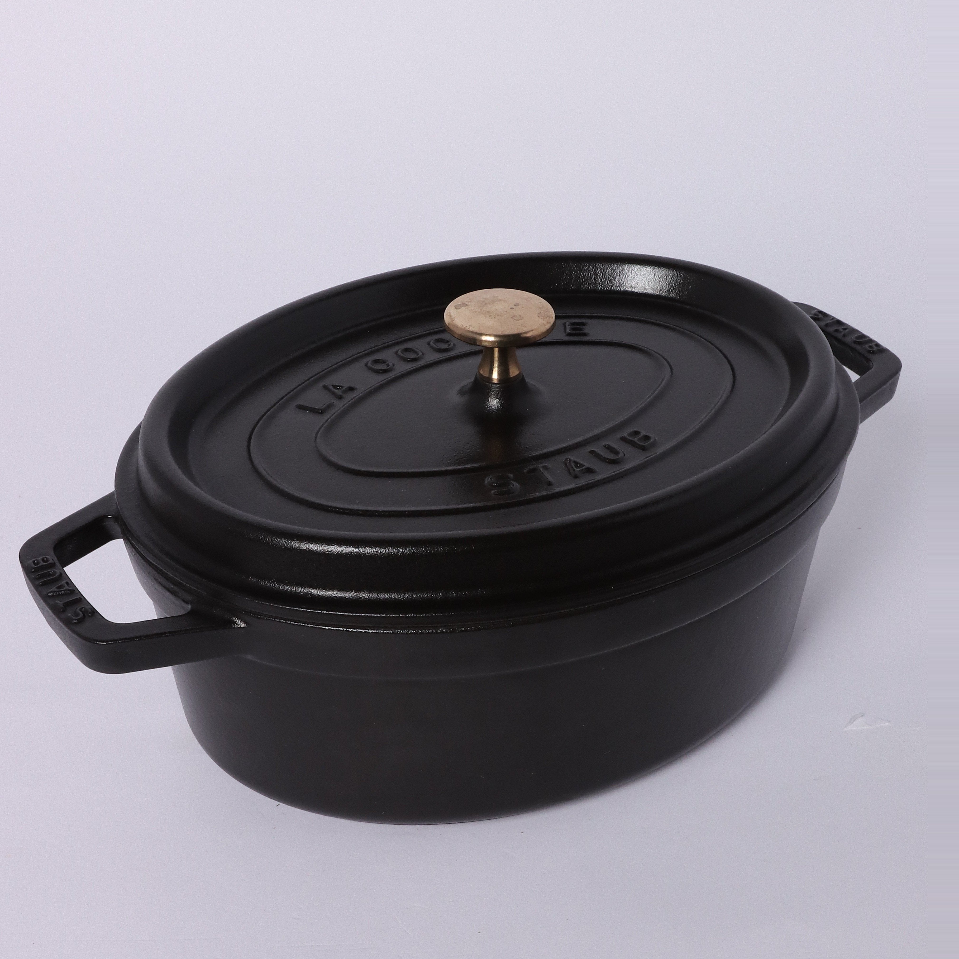 ピコ・ココット オーバル 27cm ブラック｜ココット｜ストウブ公式