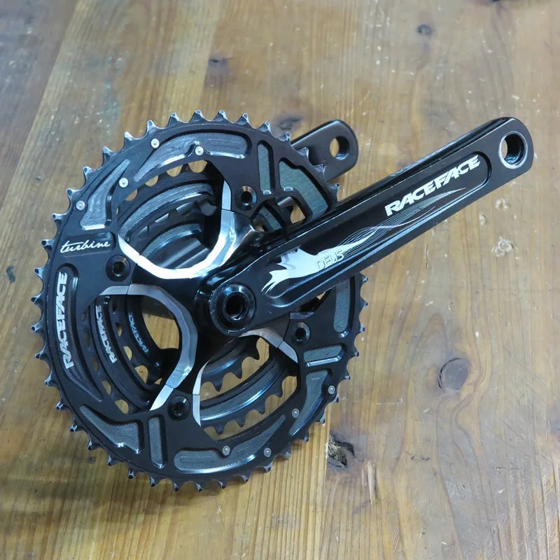 Race Face / 【中古】DEUS XC（175mm 42/32/22T MTBクランクセット