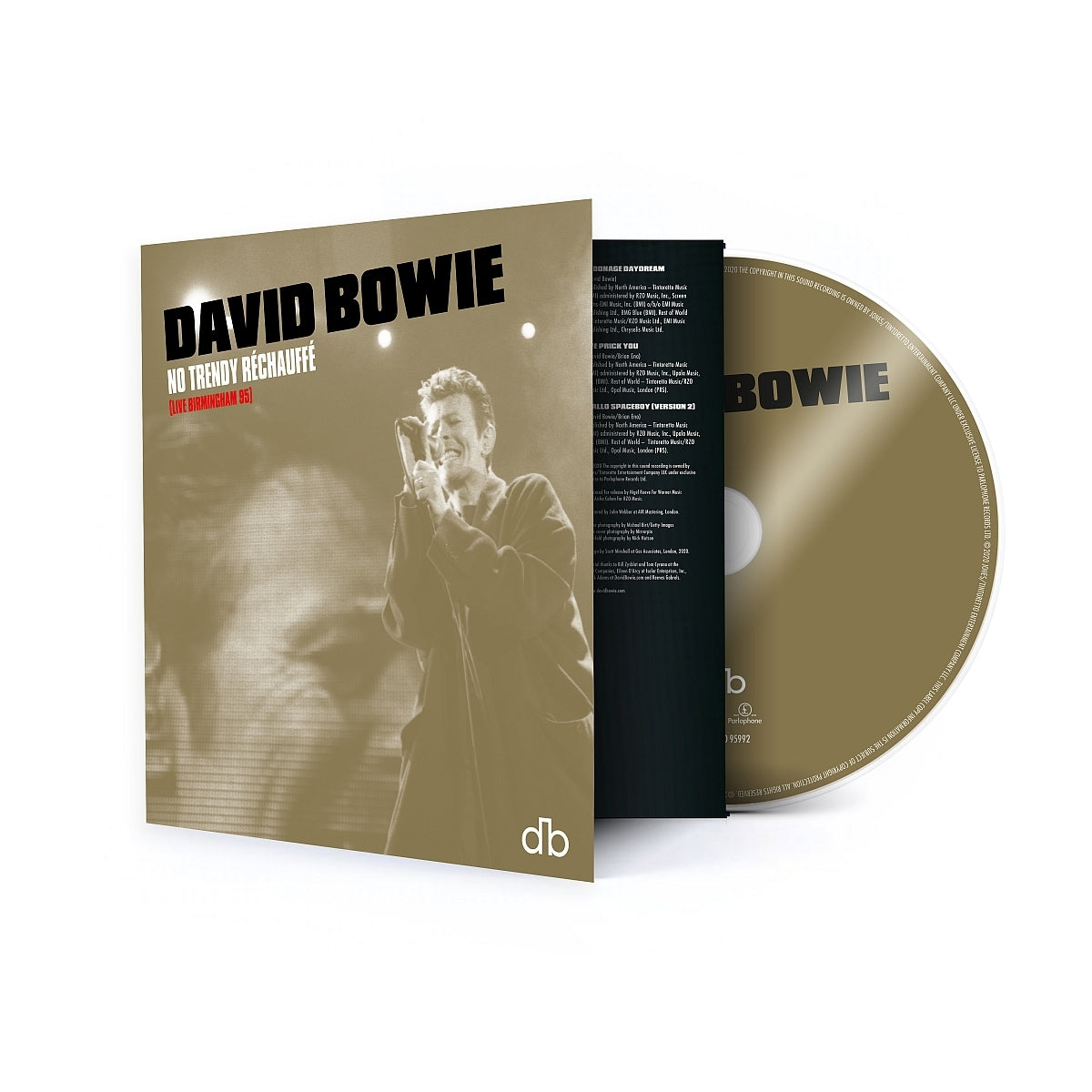 NO TRENDY RCHAUFF (LIVE BIRMINGHAM 95) CD – David Bowie