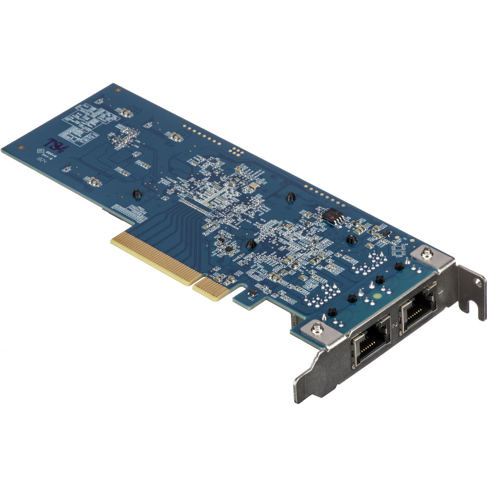 Synology E10G18-T2 Dual-Port 10GbE PCIe 3.0 x8 Adapter – 2x RJ-45