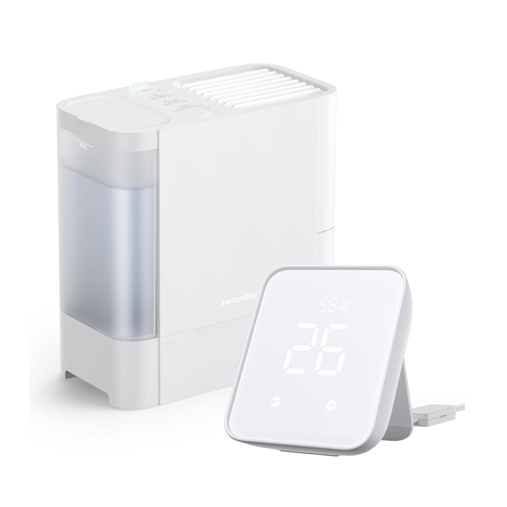 SwitchBot 気化式加湿器 ハブ2 セット （気化式加湿器＋スマート