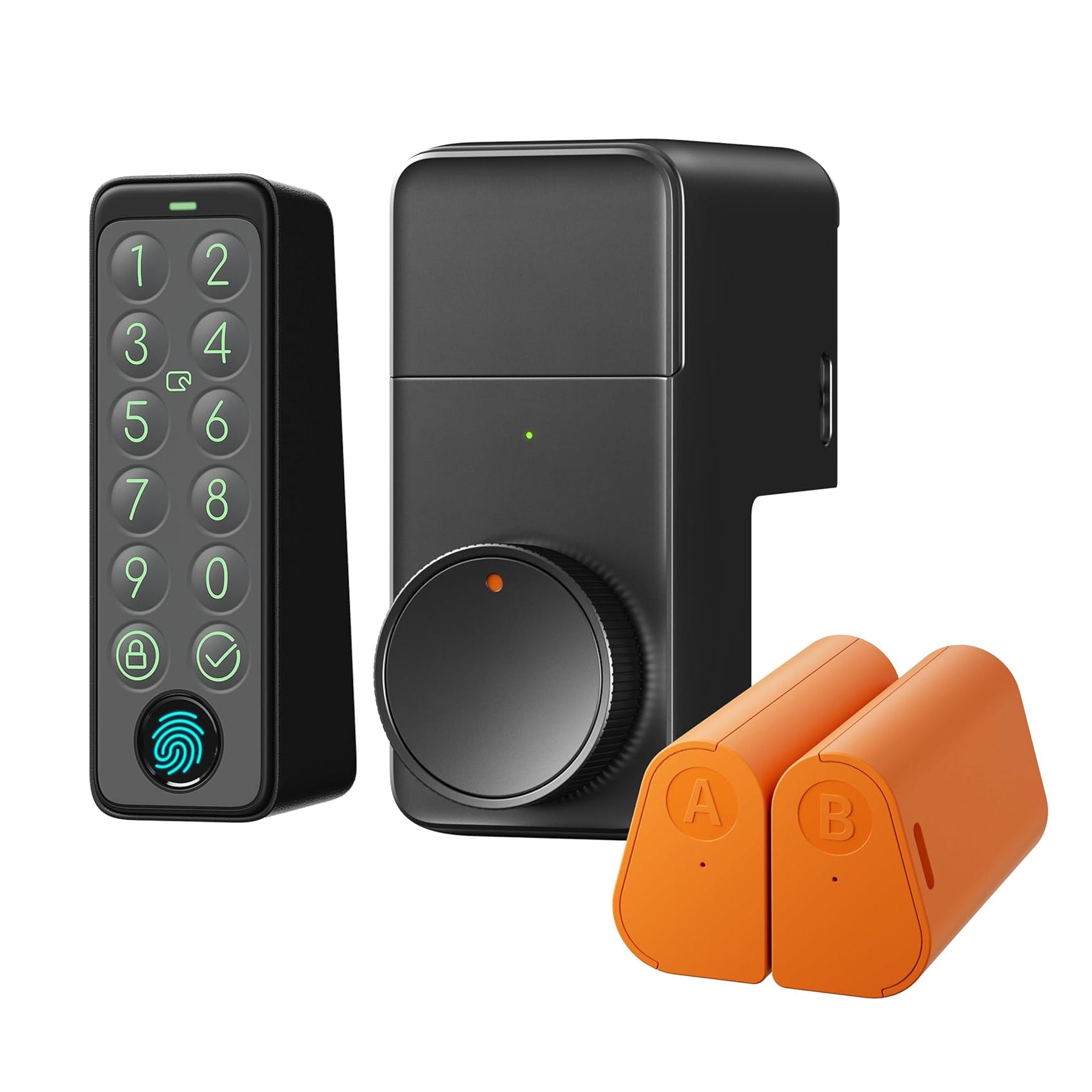 SwitchBot ドアロックProセット キーパッドタッチ 指紋認証パッド