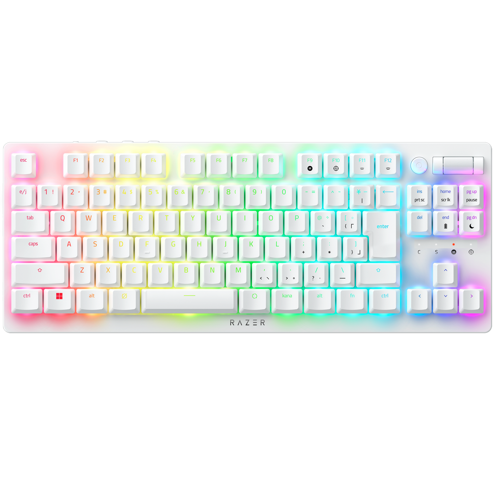 Razer DeathStalker V2 Pro Tenkeyless JP White Edition Linear