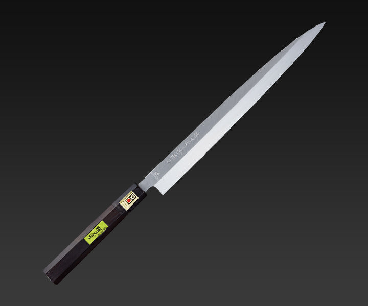 堺の包丁】岩國作 本焼 フグ引（水焼） – 堺刀司オンラインショップ