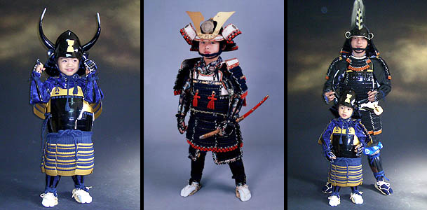 鎧兜甲冑 端午の節句鎧 五月人形】赤糸威 当世小札 稚児大鎧 稚児鎧