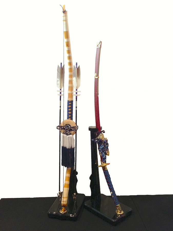 鎧兜甲冑 端午の節句鎧 五月人形】稚児弓太刀-青龍- | 甲冑工房 武寿