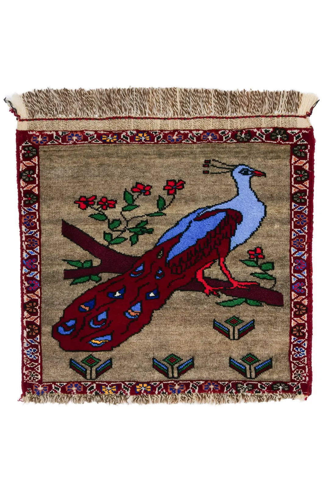 ペルシャ絨毯 ヤラメ 約55cm x 60cm｜SATHI RUGS