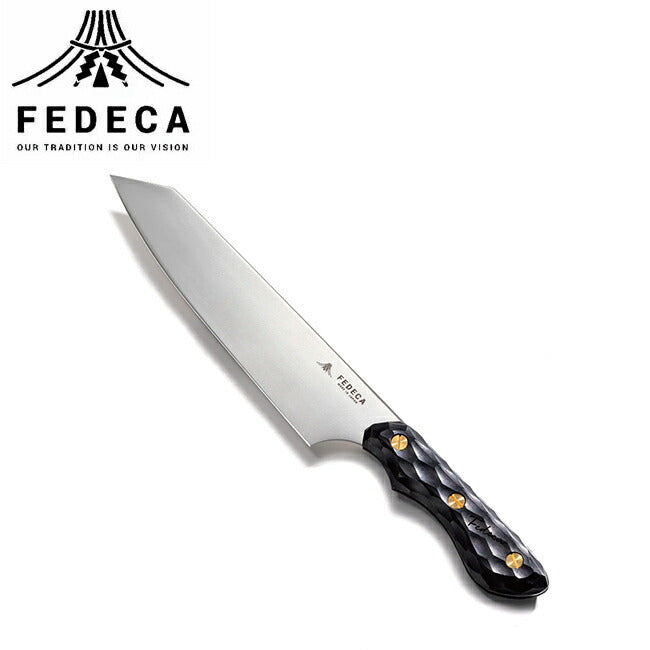 FEDECA フェデカ 三徳包丁 大 名栗ブラック 000983 – アウトドア