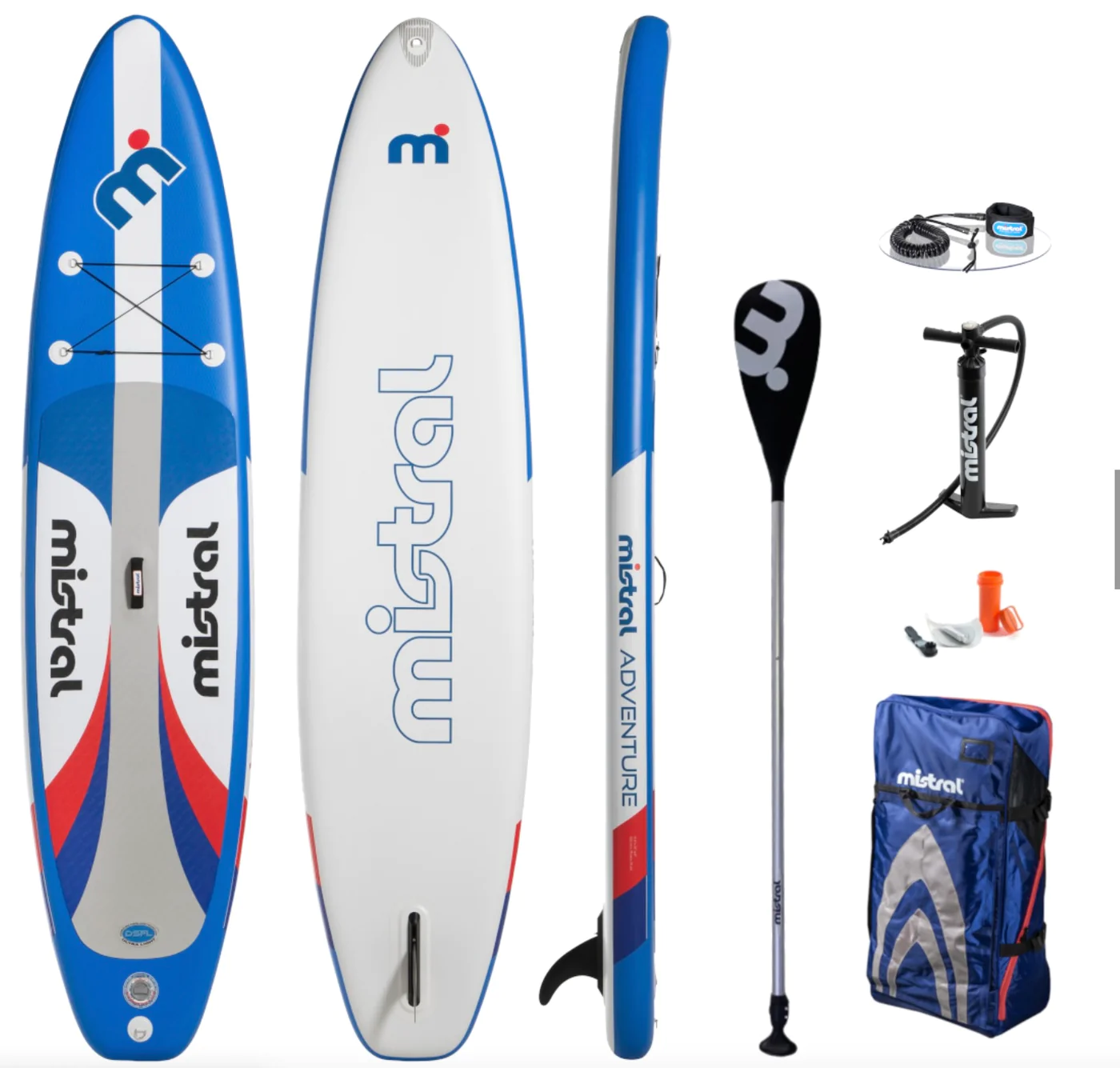 mistral SUP【ADVENTURE//アドベンチャー11'5 パドル＆リーシュセット