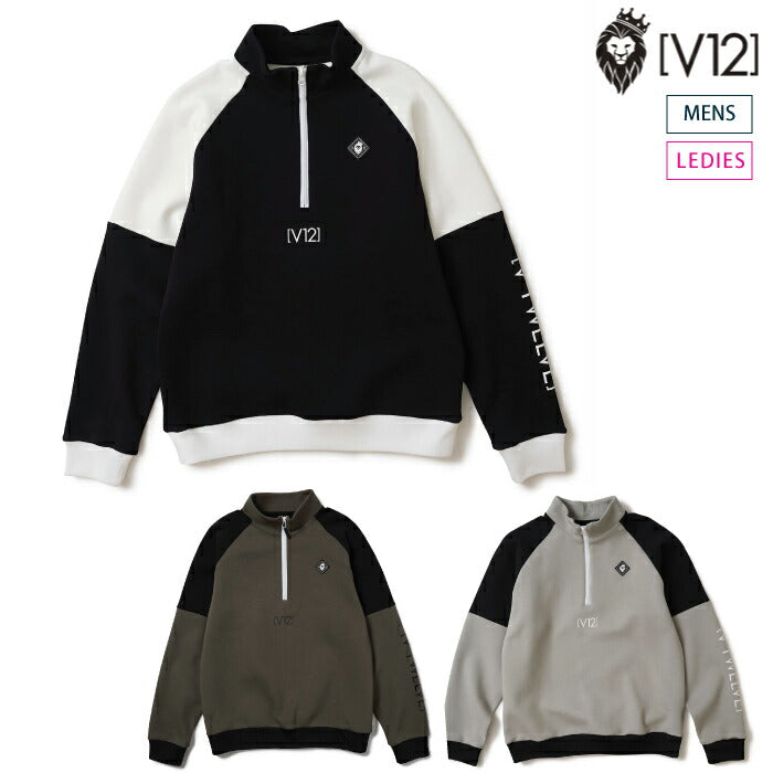 V12 ヴィトゥエルブ メンズ レディース ゴルフウェア SW HZ JKT ハーフ