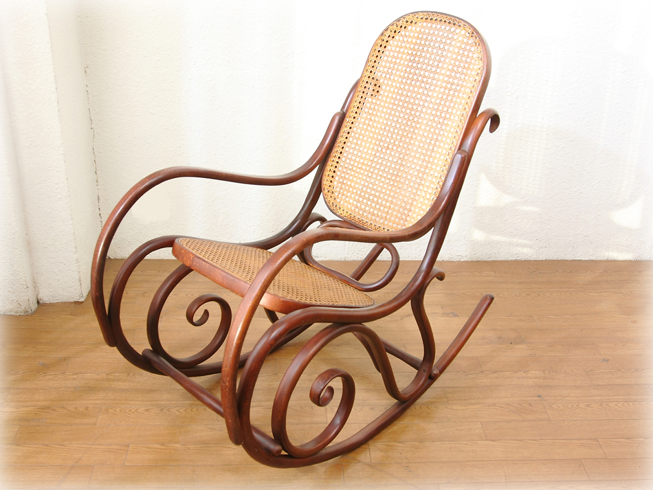 トーネットThonet ♯7028 ベントウッドロッキングチェア｜アンティーク
