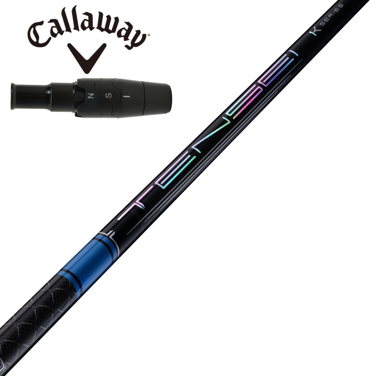 キャロウェイドライバー用 TENSEI Pro Blue 1K スリーブ付きシャフト