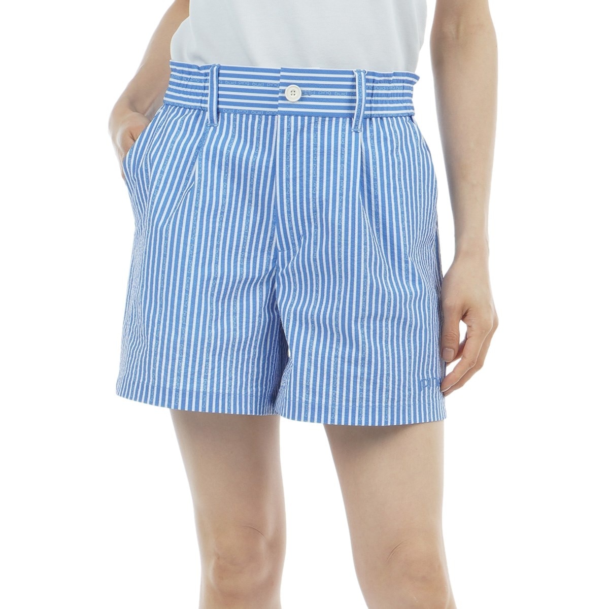 アウトレット】シアサッカーショートパンツ レディス(ハーフパンツ