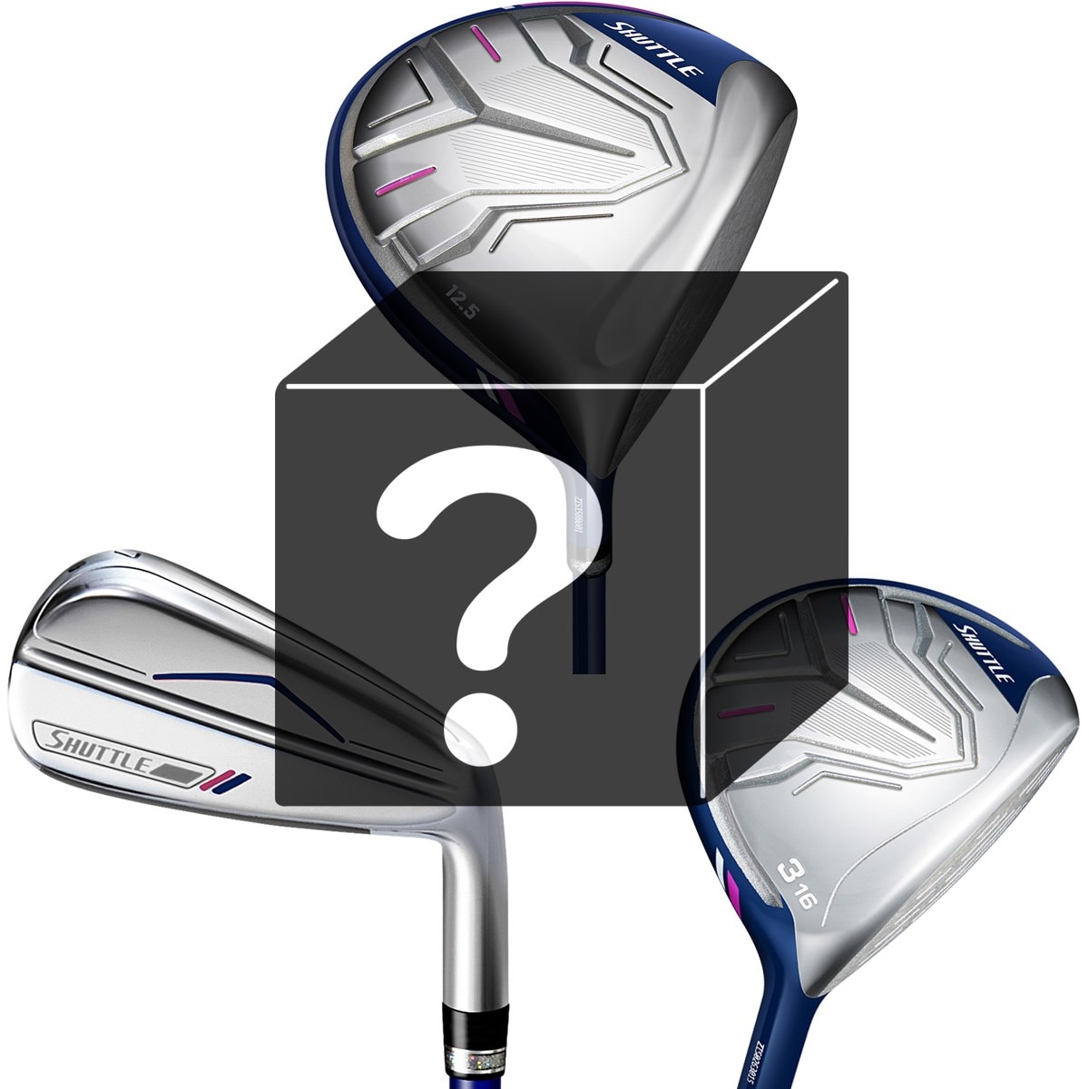 2025年福袋 シャトルセット_L レディス(クラブセット（単品）)|maruman