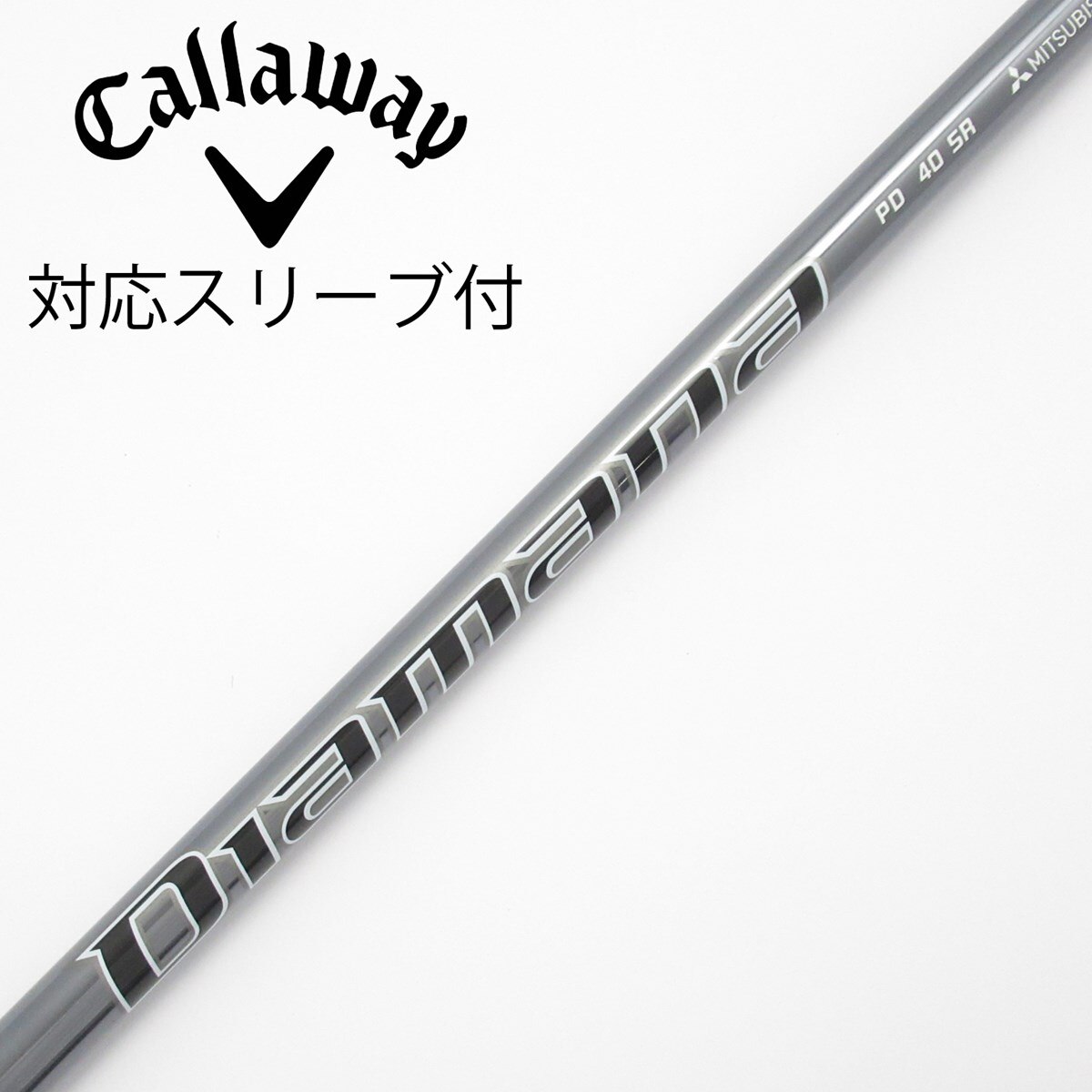 中古】Diamana PD ドライバー用_スリーブ付 Diamana PD 40 SR C