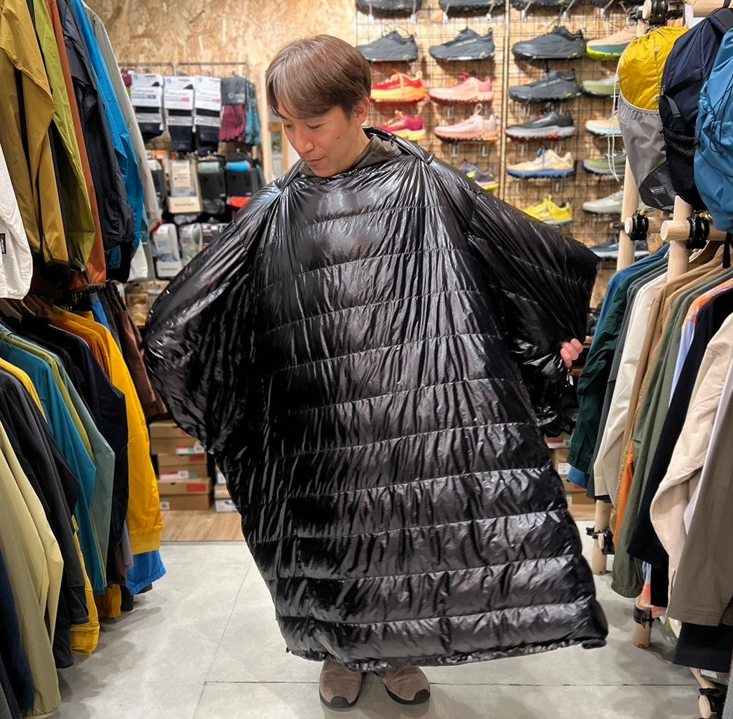 SLEEPER QUILT 870＋ FP 10D（着れるキルト快適温度-2℃）【LITEWAY