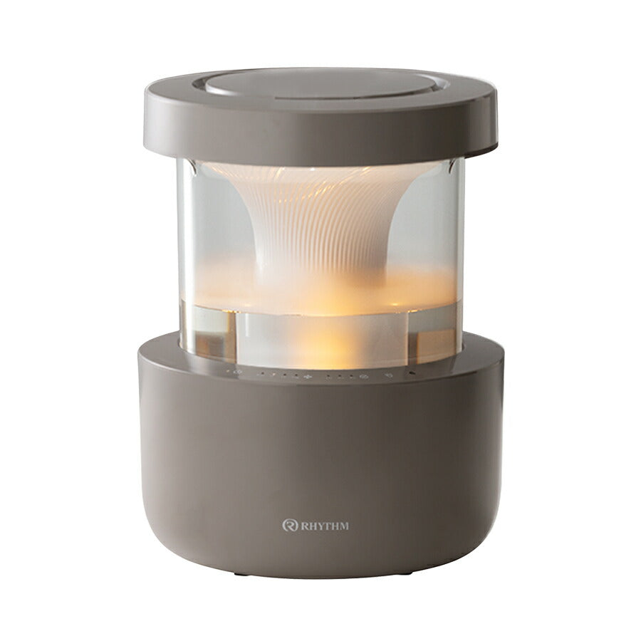 リズム MIST 350 超音波式 プールレス 加湿器 ウォームグレー