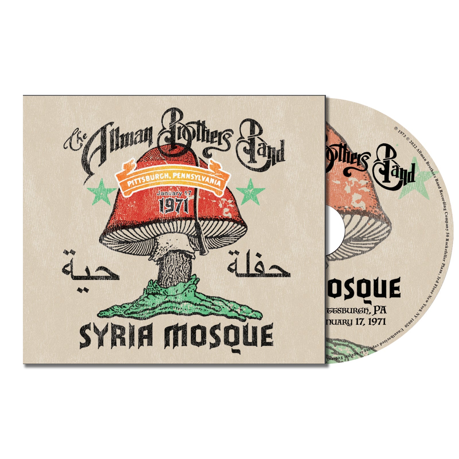 Allman Brothers Band - Live In Pittsburgh 1971 - CD