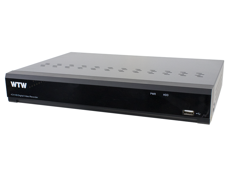 500万画素AHDシリーズ 4chデジタルビデオレコーダー(DVR) WTW-DA344G