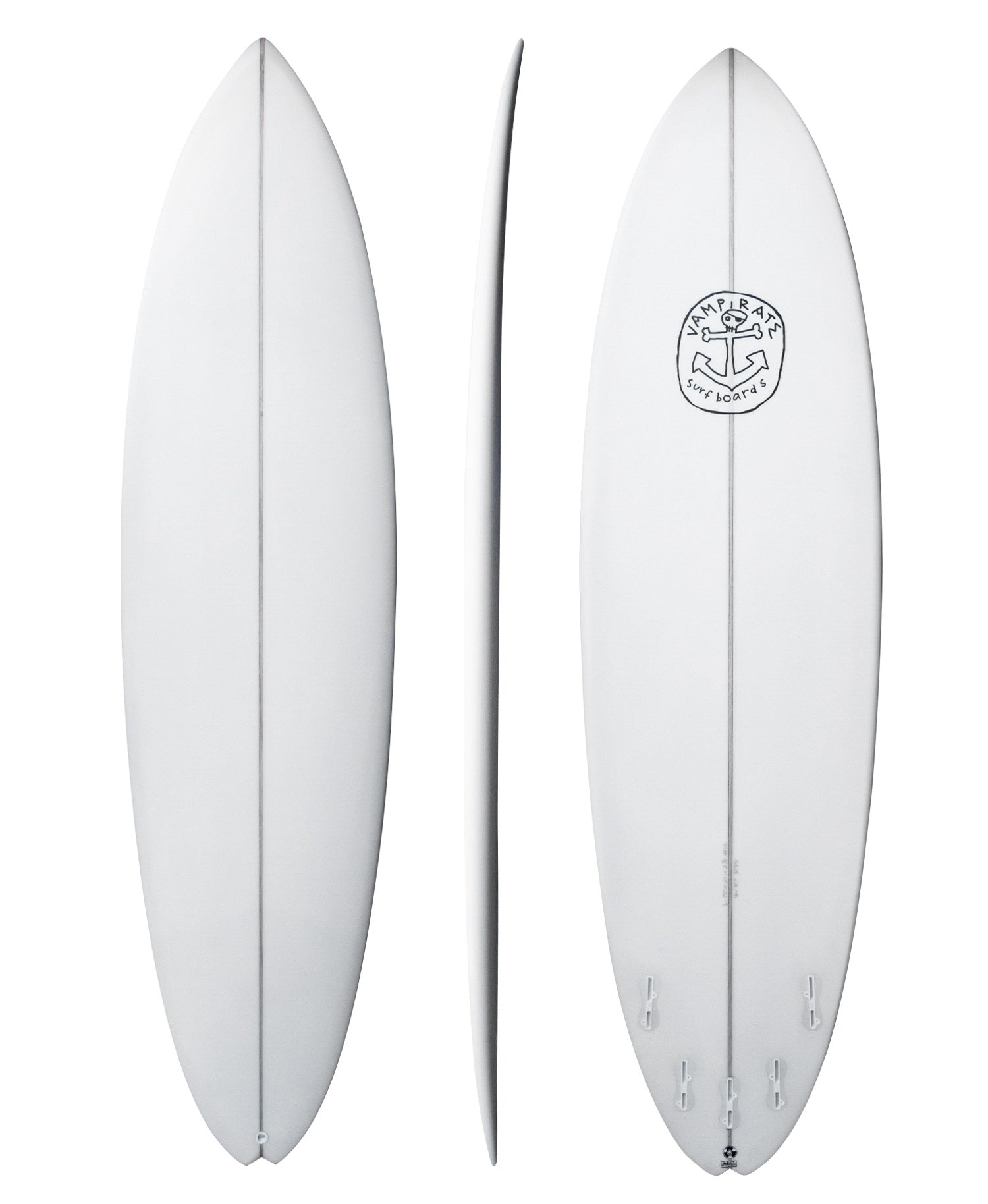 Vampirate 'Far Out Groovy' Mid Length Surfboard – Sideways