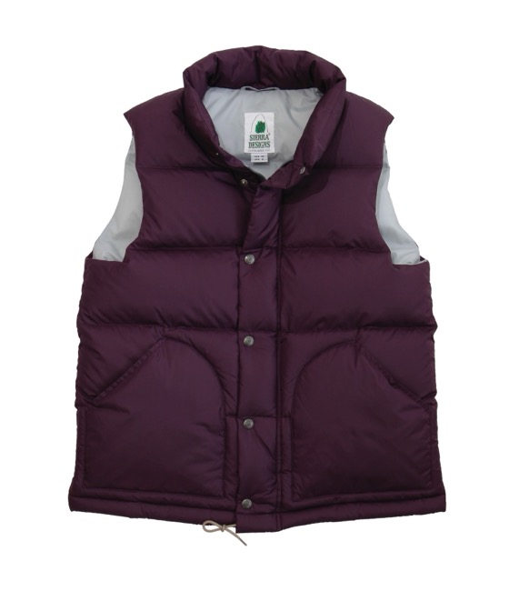 ZIP DOWN VEST | DOWN JACKET | ITEM | 【SIERRA DESIGNS シエラ