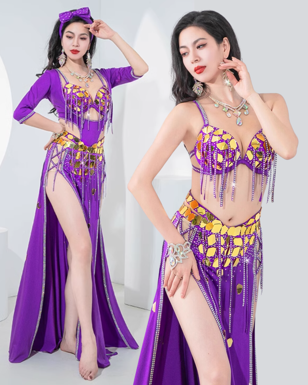 送料無料】 即納 ベリーダンス オリエンタル 衣装 ベリーダンス衣装