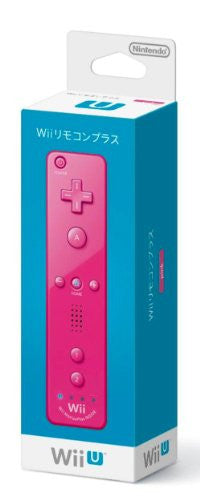 Wii Remote Plus Control (Pink) - Solaris Japan