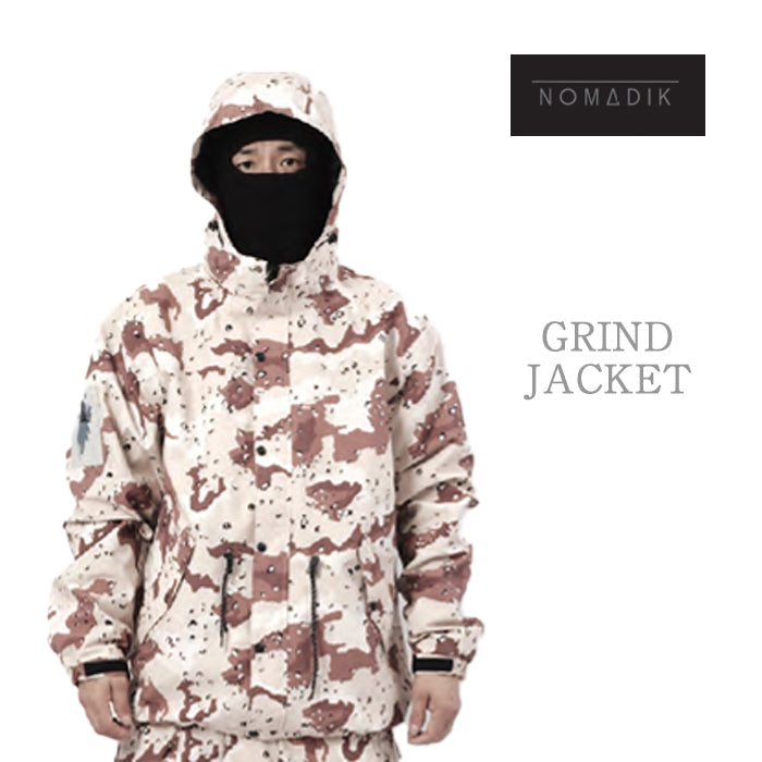 スノーボード ウェア ジャケット ノマディック NOMADIK GRIND JKT Camo