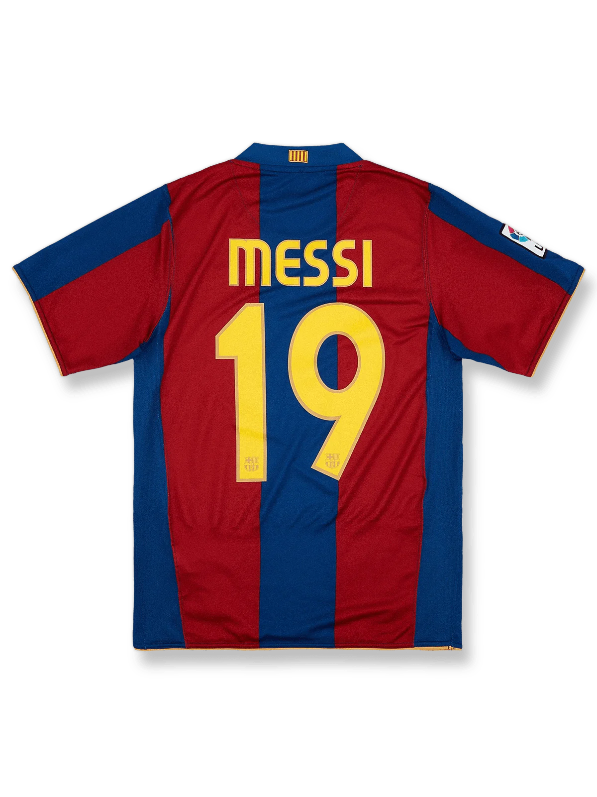 07/08 バルセロナ ホーム ユニフォーム メッシ 19番 - クラシック