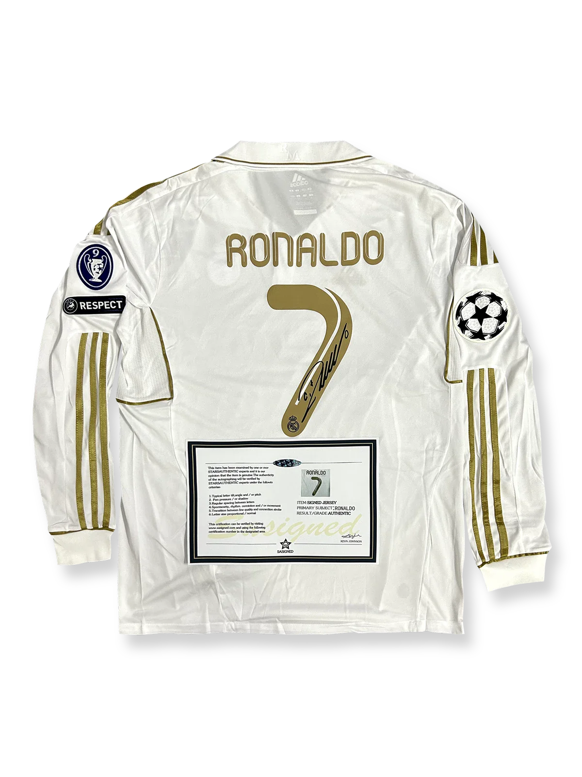 2011/12シーズン レアル・マドリード ホーム C・ロナウドサイン入り 7