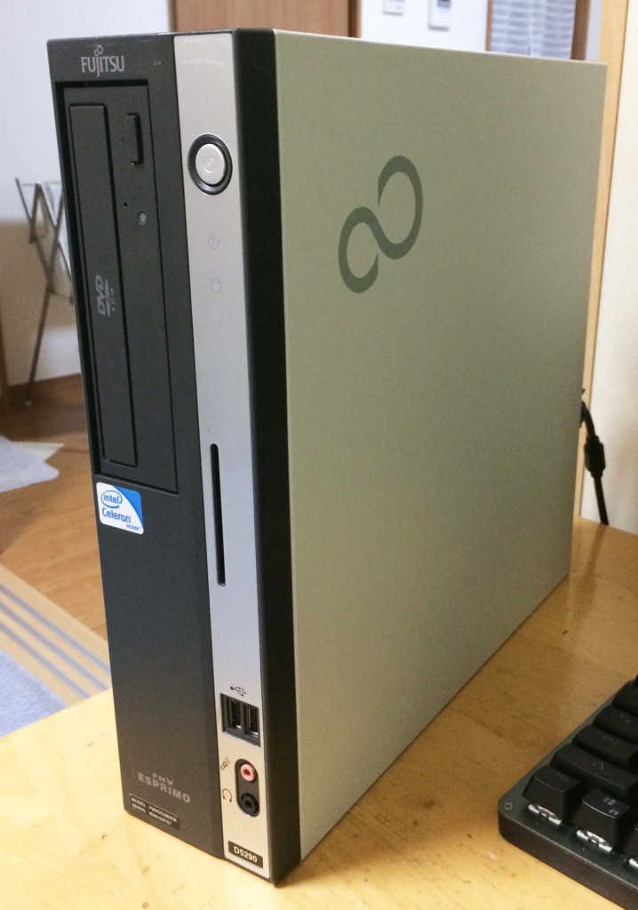 ハードオフで見つけたジャンクPCの修理 FM-V ESPRIMO D5290 | @SELF