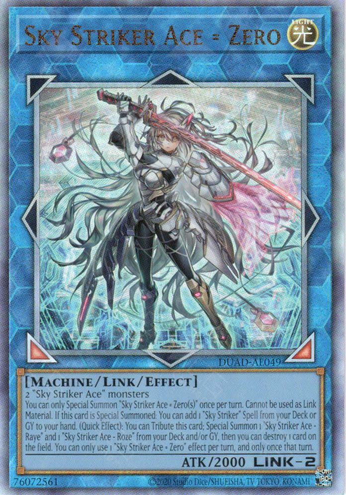 DUAD-AE049 Sky Striker Ace = Zero (UL) – TCG Corner