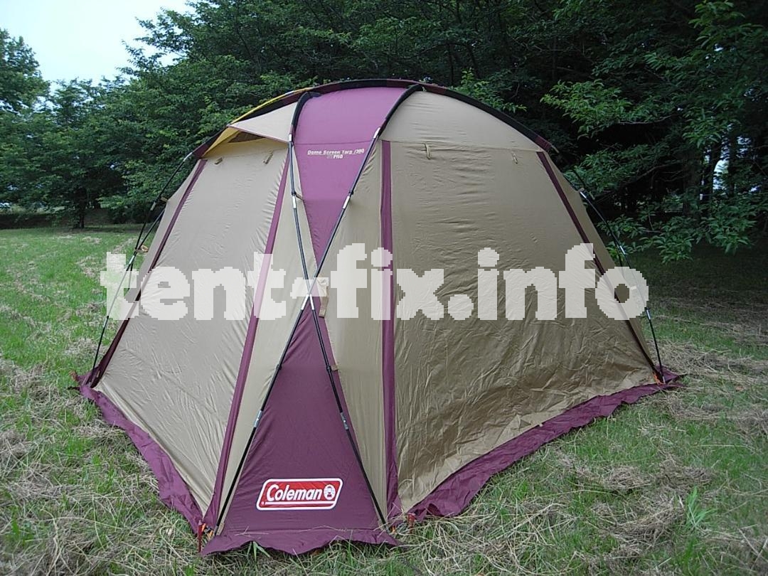 コールマン ドームスクリーンタープ/380 一人で設営する方法