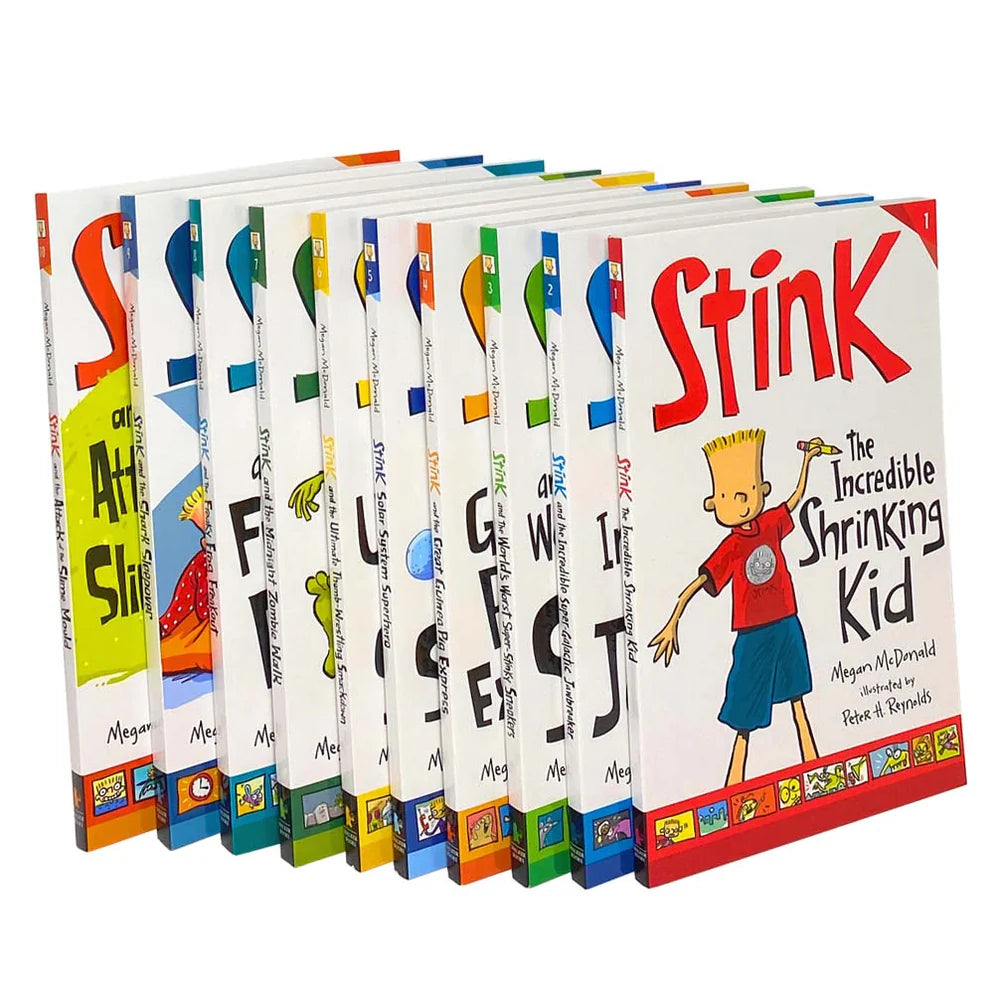 The Ultimate Stink-tastic 10 Book Collection by Megan McDonald