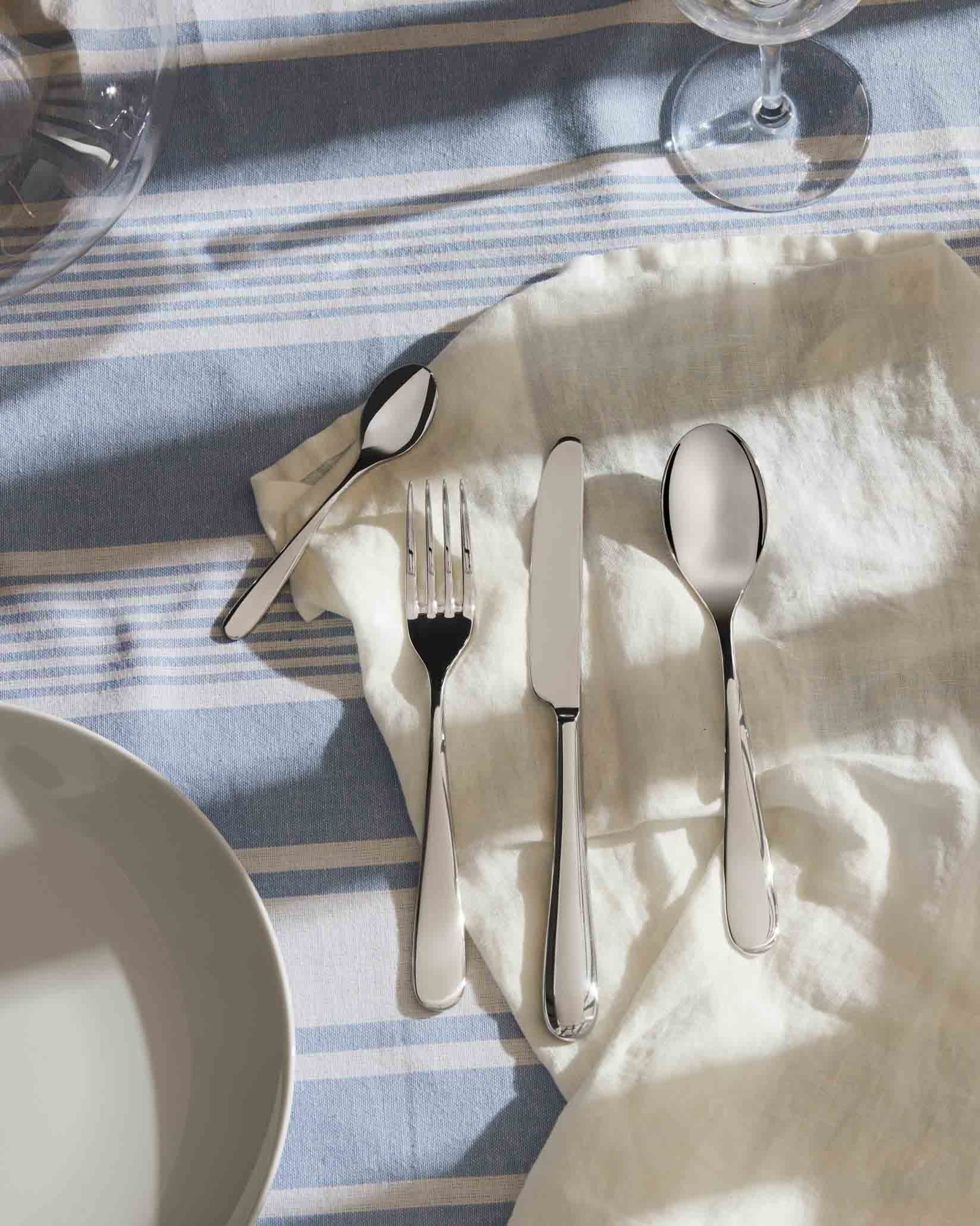 Nuovo Milano Cutlery Set 24 Pieces Designed By Ettore Sottsass