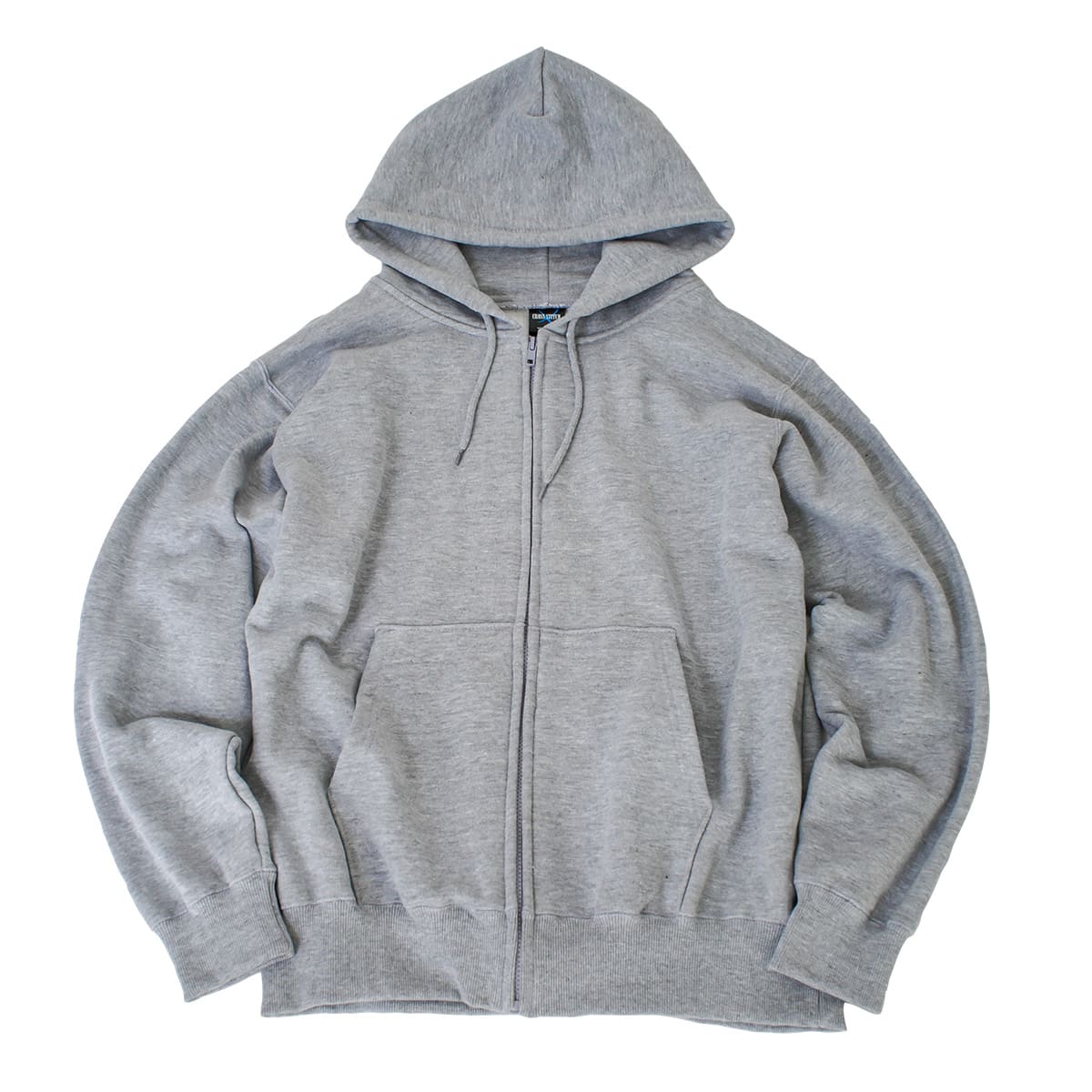 レギュラージップパーカー | メンズ | 1枚 | CS2251 | ヘザーグレー