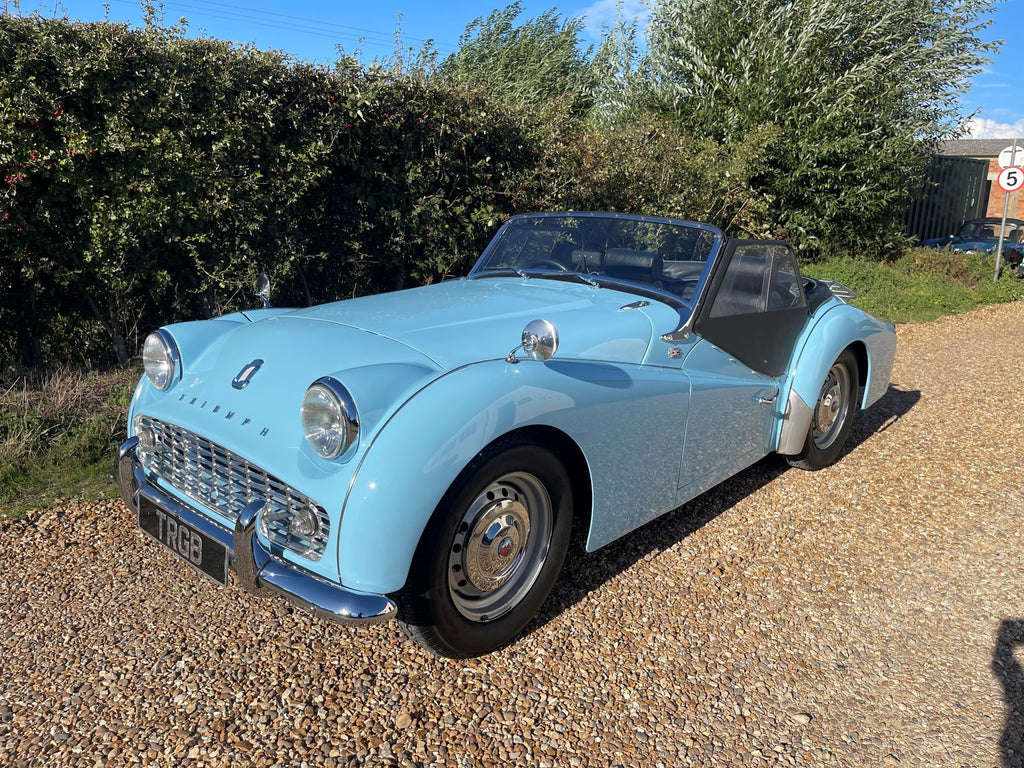 1960 TRIUMPH TR3A ORIGINAL UK RHD WITH OVERDRIVE – TRGB
