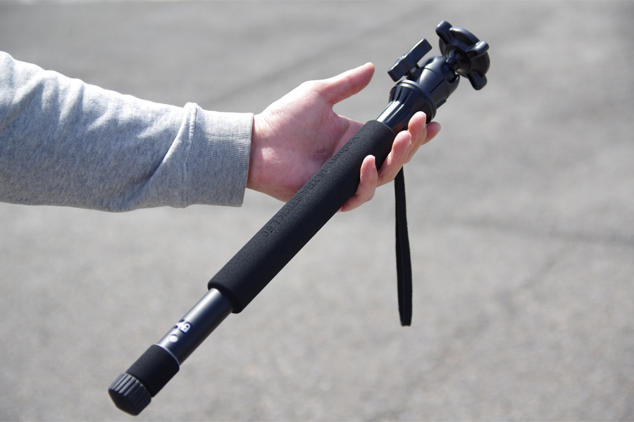 一脚（Velbon ULTRA STICK L50）＆ 自由雲台（Velbon QHD-51）レビュー