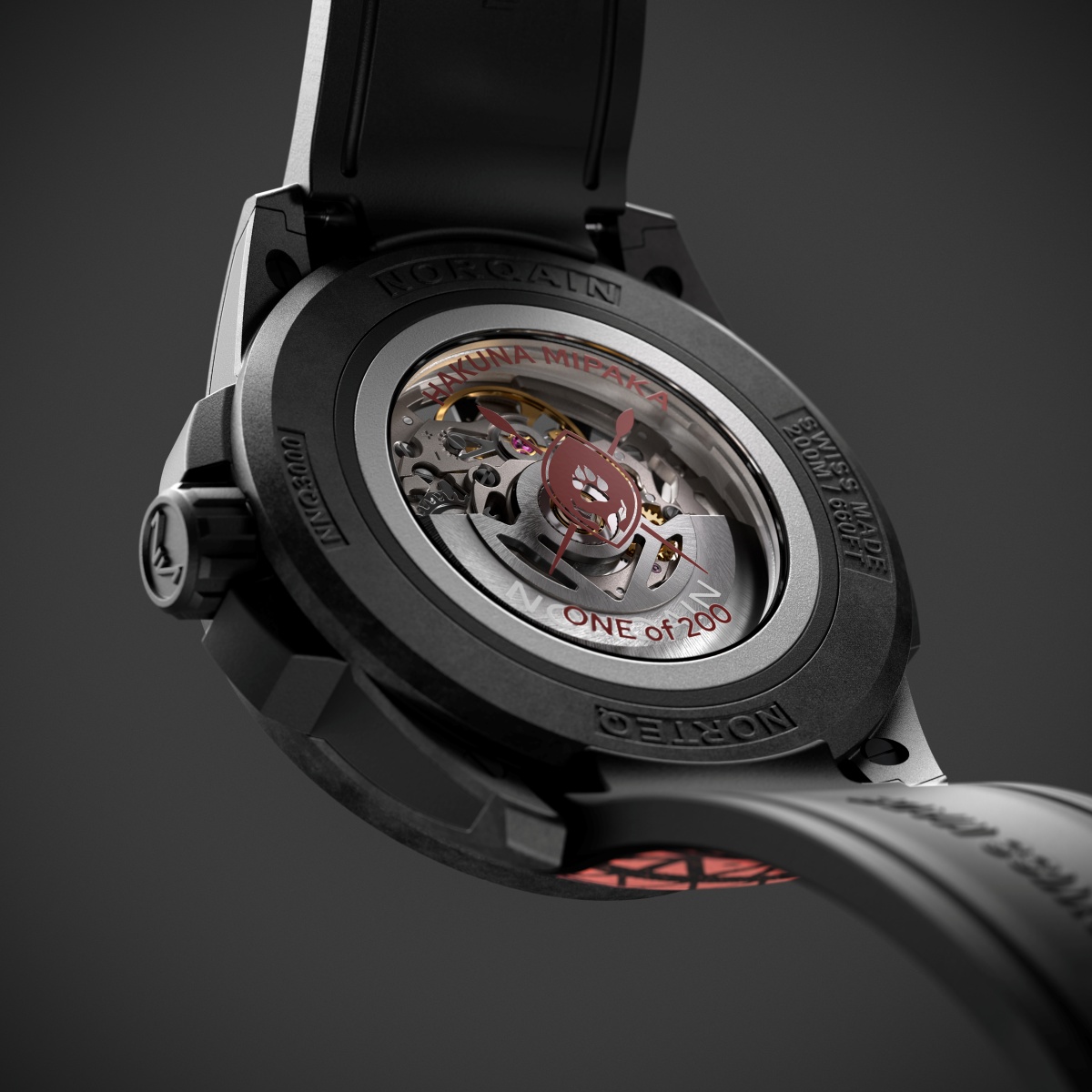 ノルケインと野生動物保護活動家のコラボレーションモデル「ワイルド