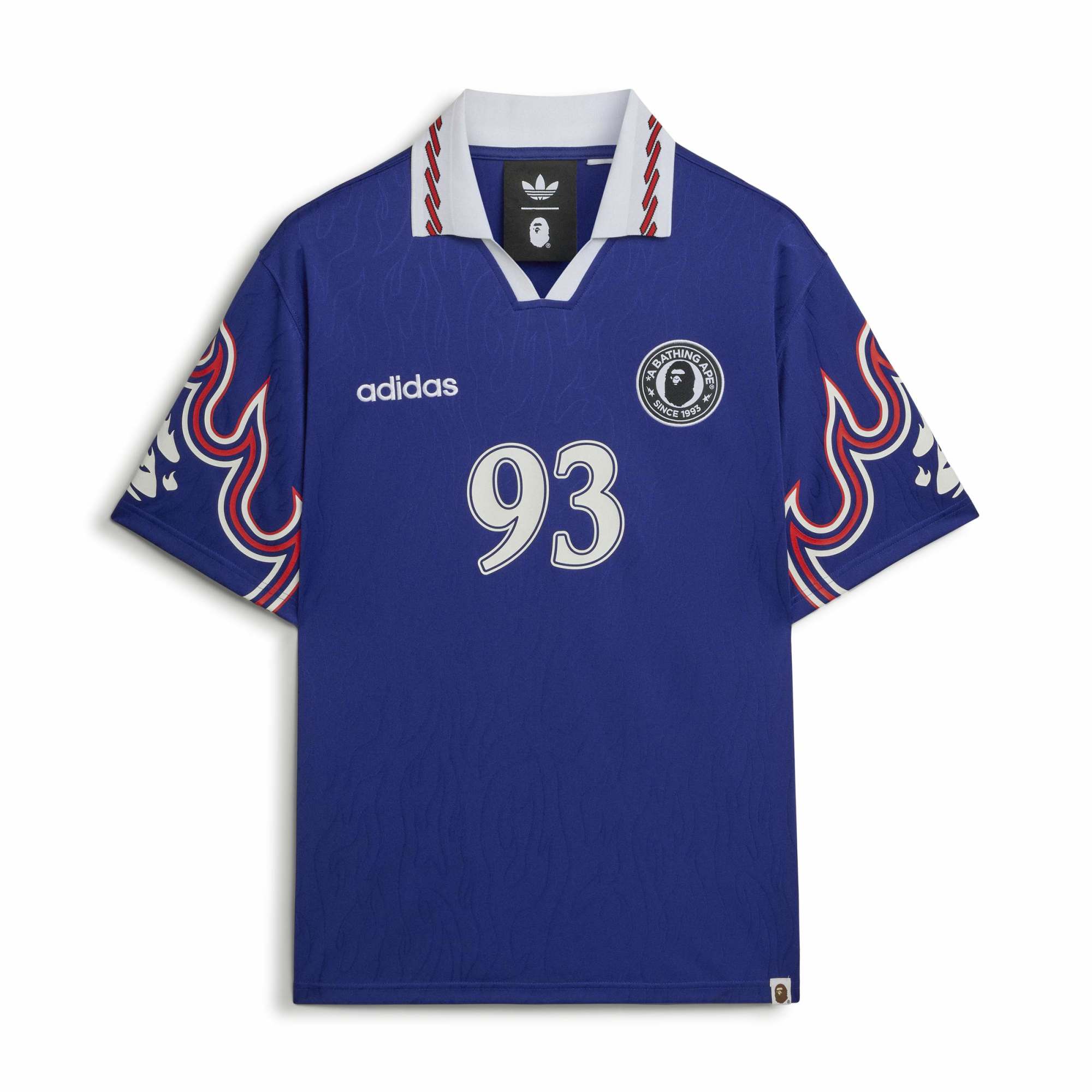adidas x A Bathing Ape Football Flame Jersey – WOODstack