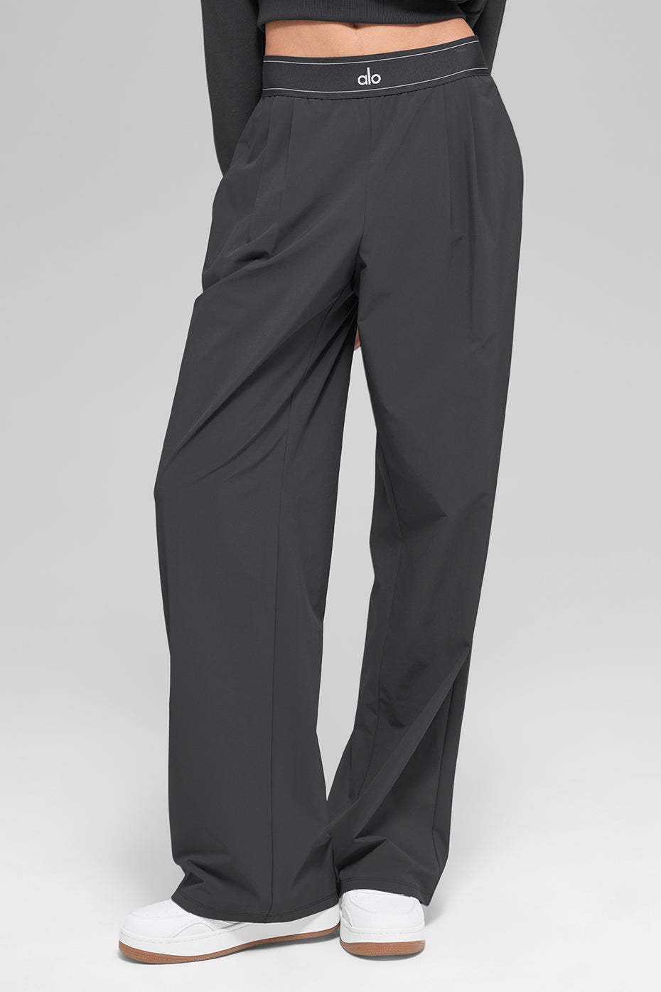 Suit Up Trouser (Long) - Anthracite | ALO
