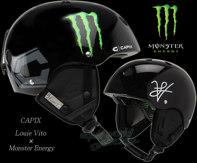 CAPIX HELMET MONSTER ENERGY×VITO SNOW