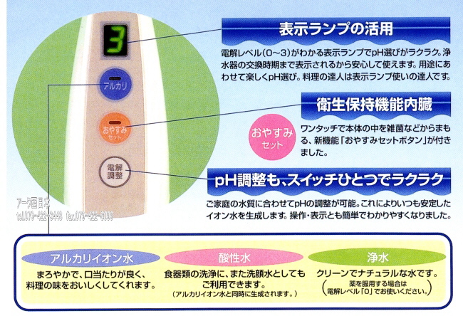 浄水器の販売・カートリッジ交換 - アンダーシンク型アルカリイオン整