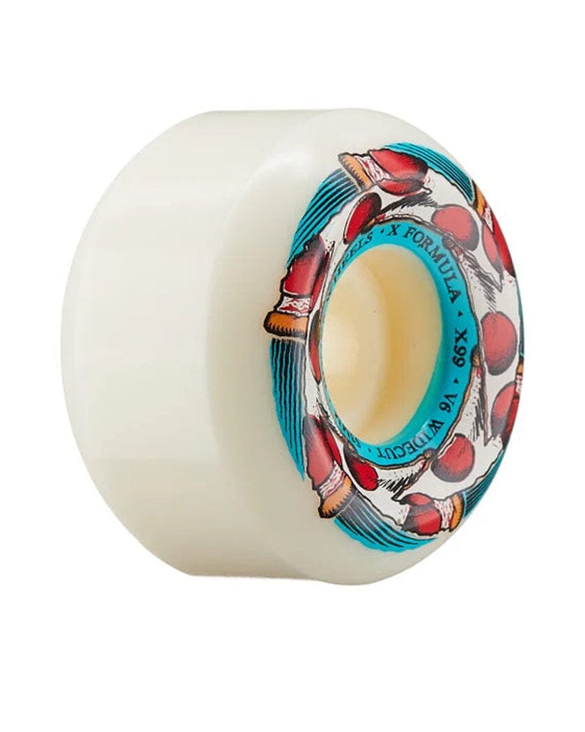 Bones X-Formula Deep Dish Skateboard Wheels 54mm 99A V6 Wide Cut