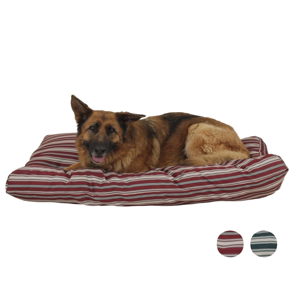 Striped Jamison Indoor Outdoor Dog Bed – Carolina Pet Co.
