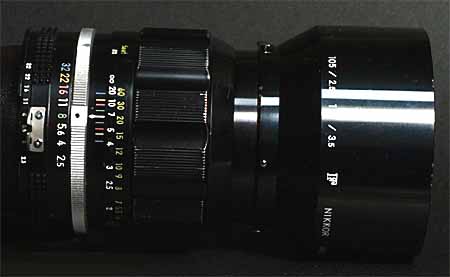 Nikkor-P Auto 105mm F2.5