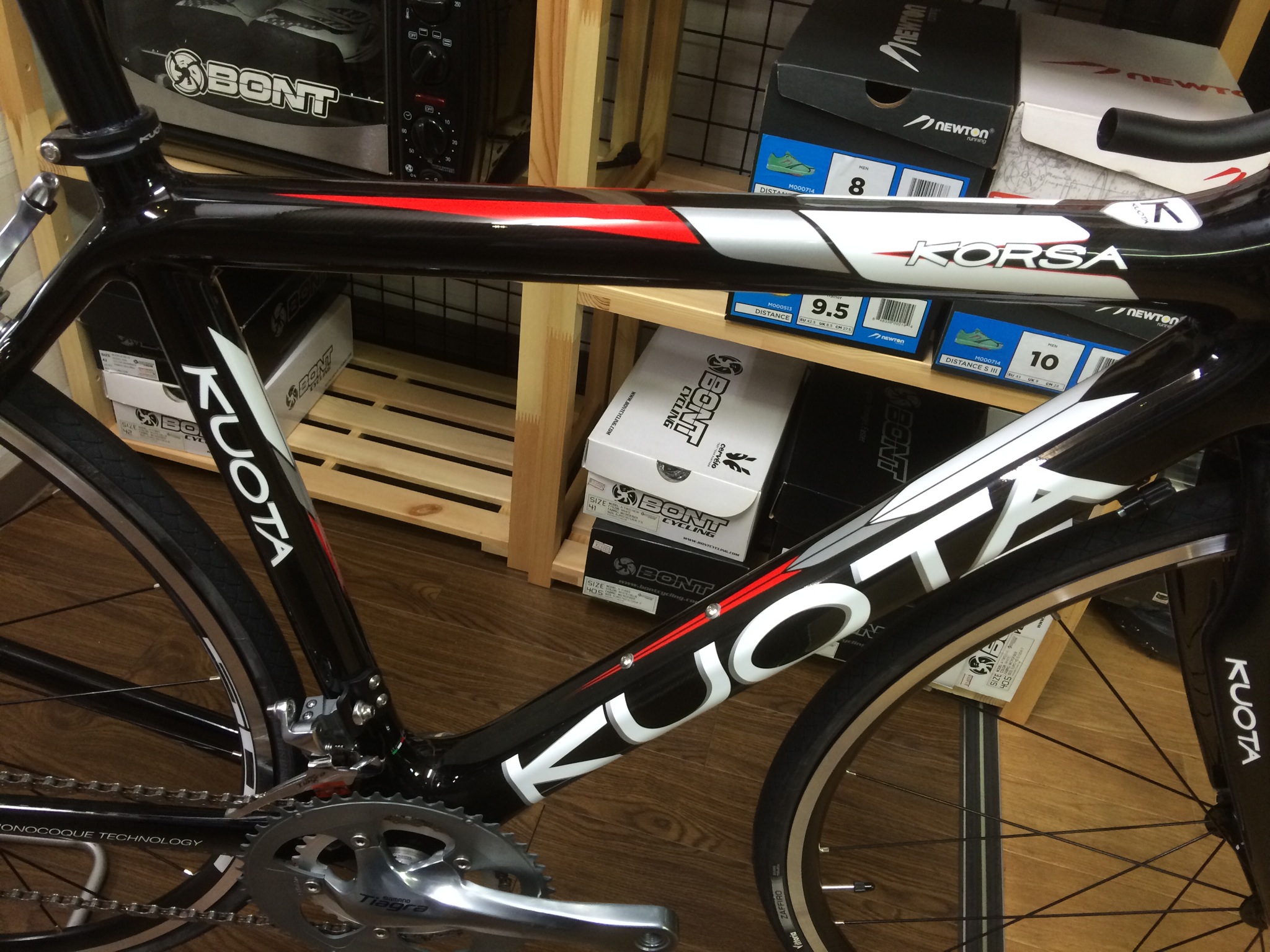2014 KUOTA ロードバイク KORSA 組立！ | Climb cycle sports