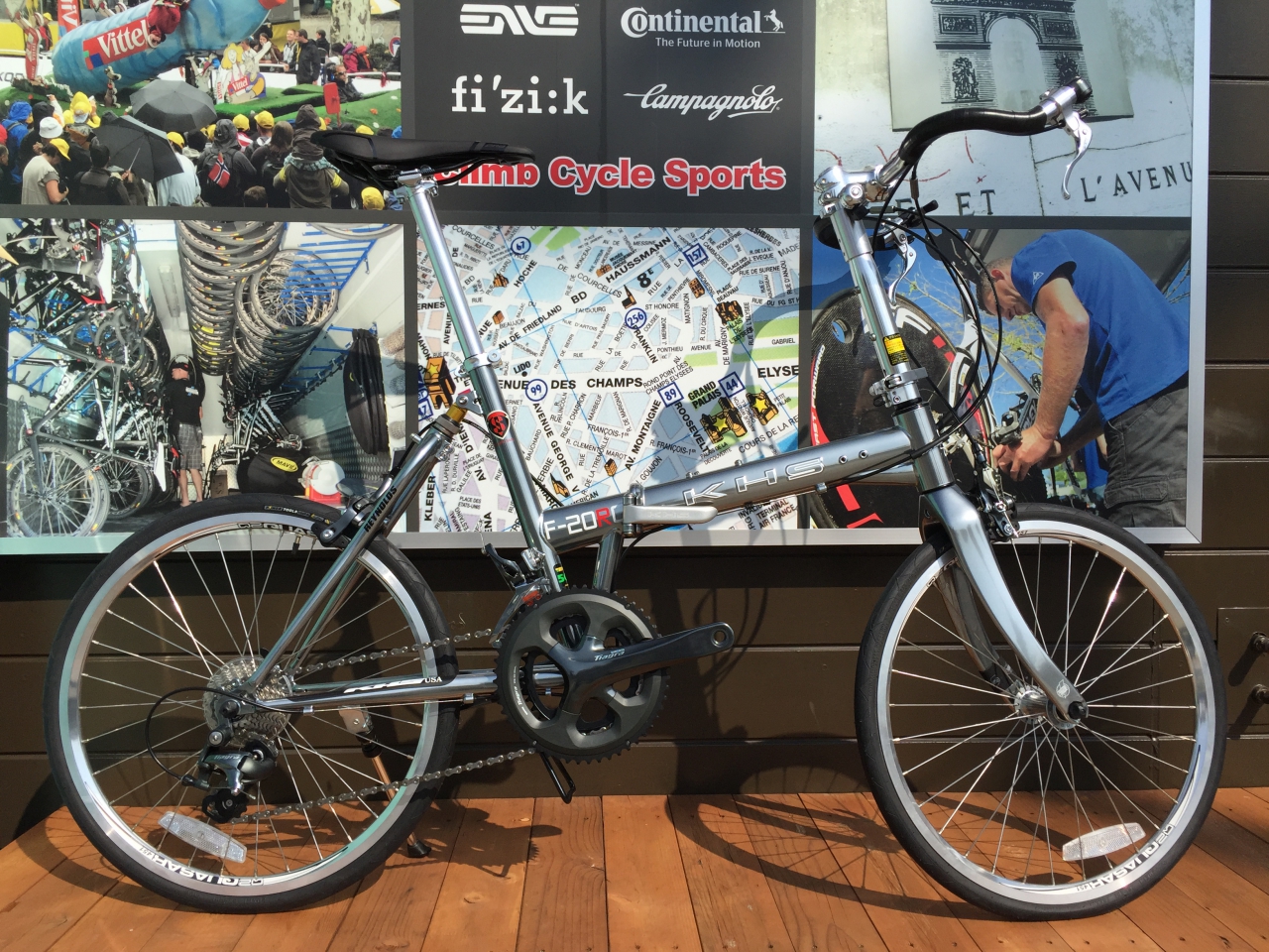 KHS F-20RC 軽量な折りたたみバイクです！ | Climb cycle sports