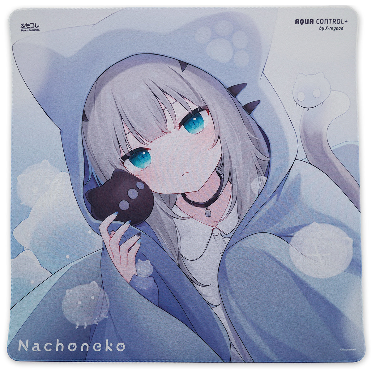 ふもコレ × Nachoneko ゲーミングマウスパッド (ベースモデル X-raypad